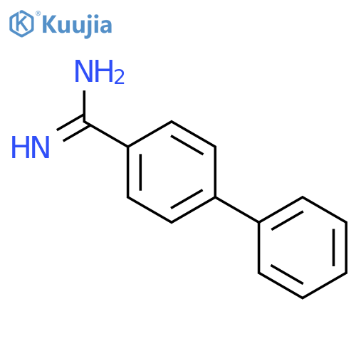 4-phenylbenzene-1-carboximidamide structure