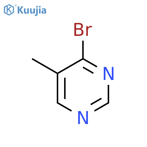 4-Bromo-5-methylpyrimidine structure