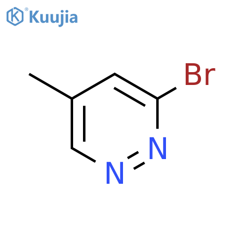 3-Bromo-5-methylpyridazine structure