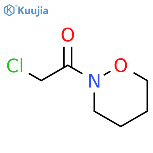 2H-1,2-Oxazine, 2-(chloroacetyl)tetrahydro- (9CI) structure