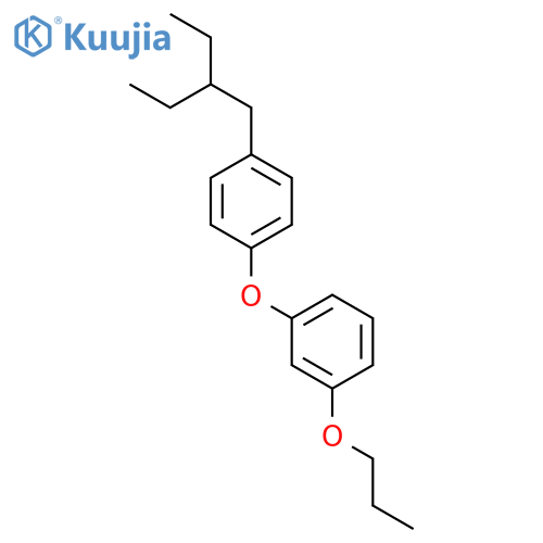 Benzene,1-[4-(2-ethylbutyl)phenoxy]-3-propoxy- structure