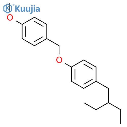 Benzene,1-(2-ethylbutyl)-4-[(4-methoxyphenyl)methoxy]- structure