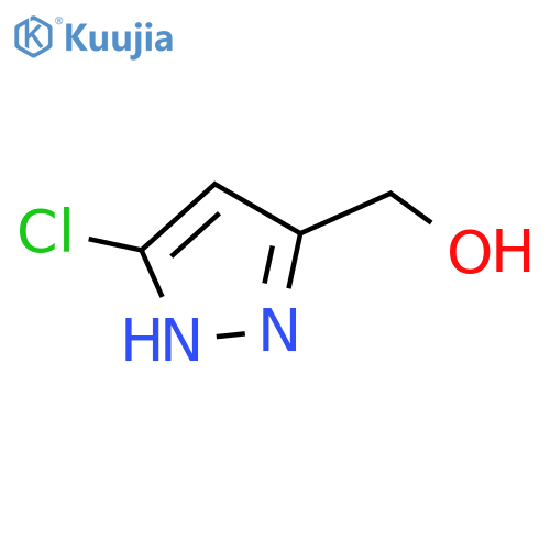 (5-Chloro-1H-pyrazol-3-yl)methanol structure