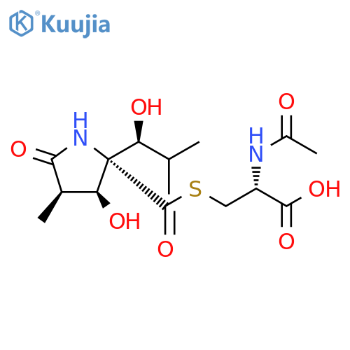 Lactacystin, Synthetic - CAS 1258004-00-0 - Calbiochem structure