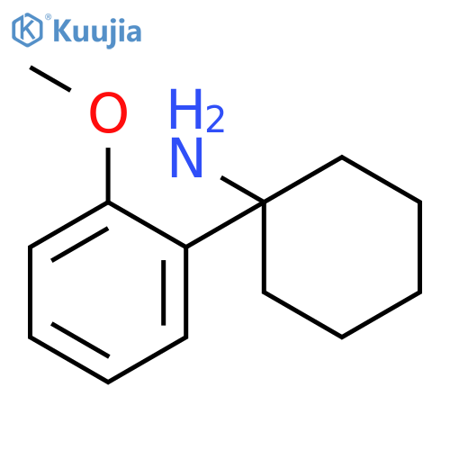 1-(2-methoxyphenyl)cyclohexan-1-amine structure