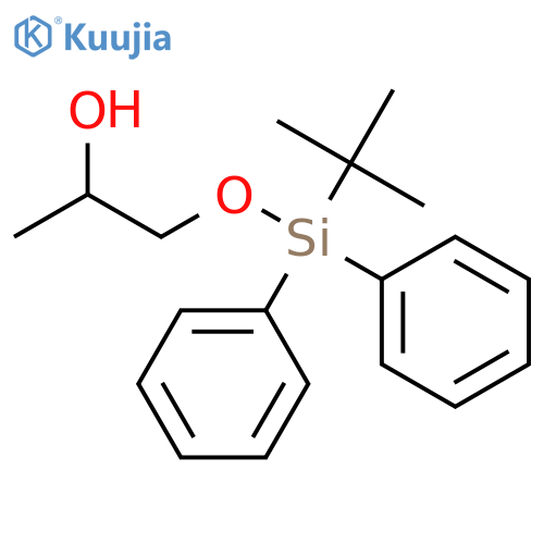 2-Propanol, 1-[[(1,1-dimethylethyl)diphenylsilyl]oxy]- structure
