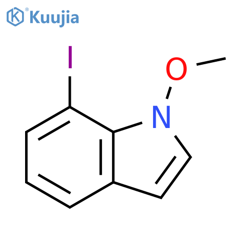 7-Iodo-1-methoxy-1H-indole structure