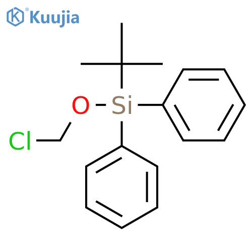 Silane, (chloromethoxy)(1,1-dimethylethyl)diphenyl- structure
