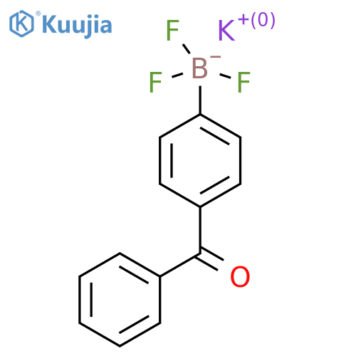 Potassium (4-benzoylphenyl)trifluoroboranuide structure