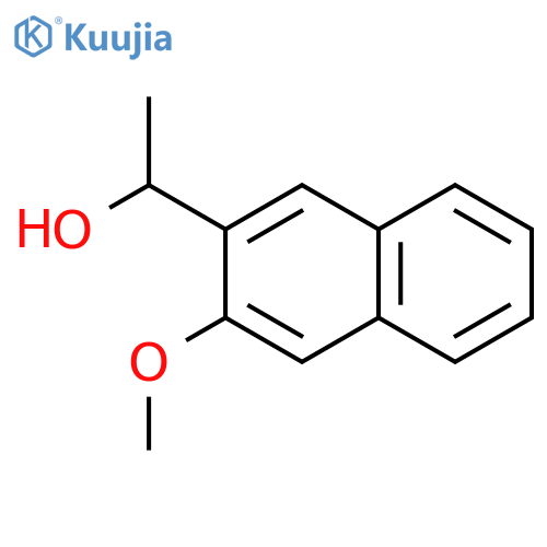 2-Naphthalenemethanol, 3-methoxy-α-methyl-  structure