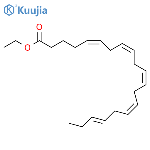 Ethyl (5Z,8Z,11Z,14Z,17E)-Icosa-5,8,11,14,17-pentaenoate structure