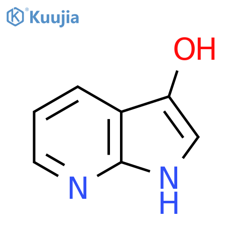 1H-pyrrolo2,3-bpyridin-3-ol structure