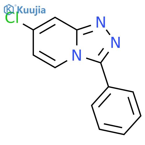 7-Chloro-3-phenyl-[1,2,4]triazolo[4,3-a]pyridine structure