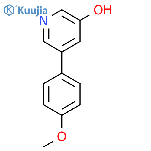 5-(4-Methoxyphenyl)pyridin-3-ol structure