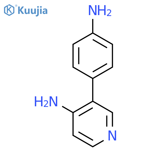 3-(4-Aminophenyl)pyridin-4-amine structure