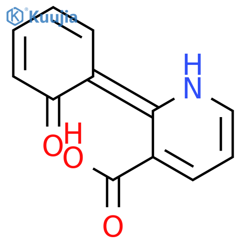 2-(2-Hydroxyphenyl)nicotinic acid structure