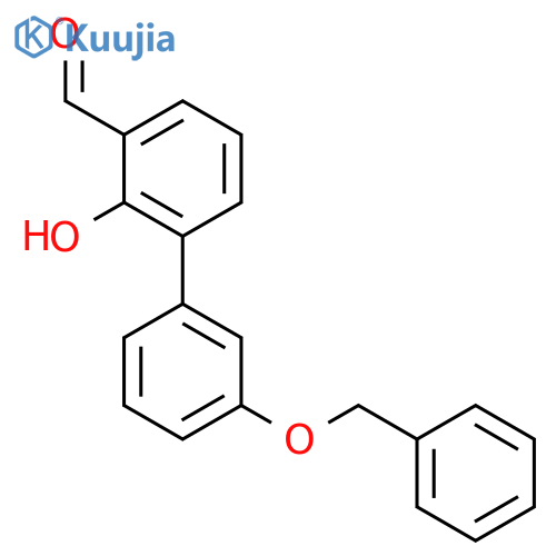 6-(3-Benzyloxyphenyl)-2-formylphenol structure