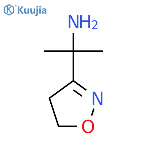 2-(4,5-dihydro-1,2-oxazol-3-yl)propan-2-amine structure