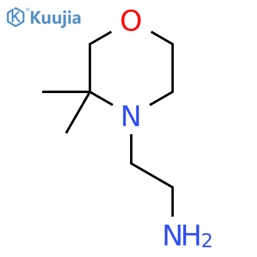 2-(3,3-Dimethylmorpholin-4-yl)ethan-1-amine structure