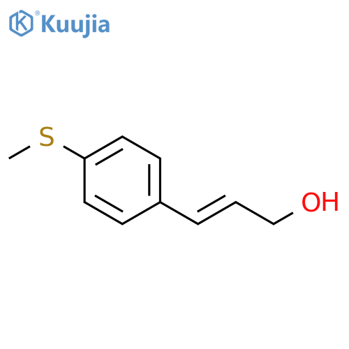 3-4-(methylsulfanyl)phenylprop-2-en-1-ol structure