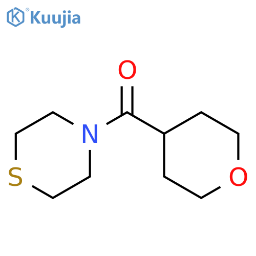 4-(oxane-4-carbonyl)thiomorpholine structure