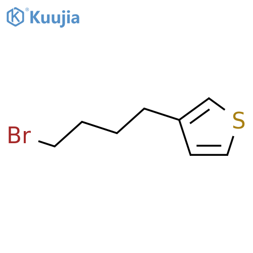 3-(4-Bromobutyl)thiophene structure
