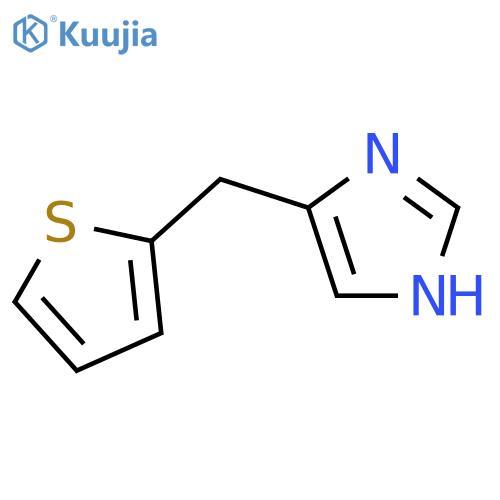 4-(thiophen-2-yl)methyl-1H-imidazole structure
