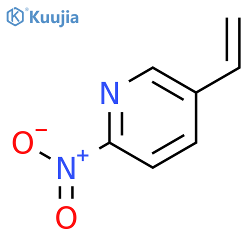 5-ethenyl-2-nitropyridine structure