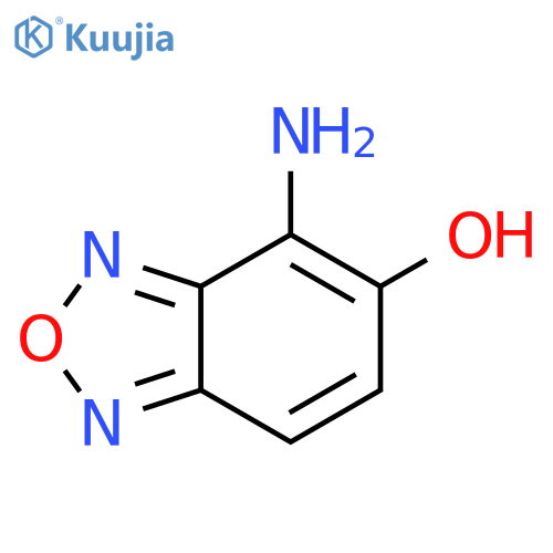 4-amino-2,1,3-benzoxadiazol-5-ol structure