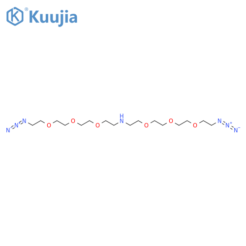 NH-bis(PEG3-azide) structure