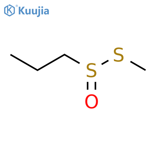 1-Propanesulfinothioic acid, S-methyl ester structure