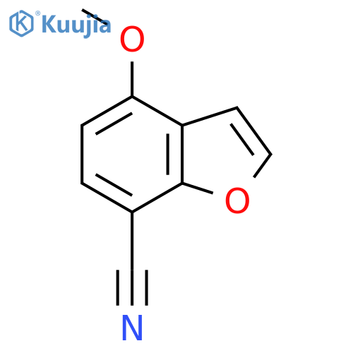 4-Methoxy-benzofuran-7-carbonitrile structure
