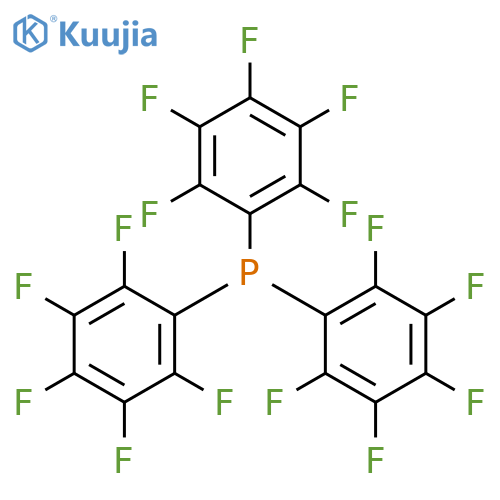 tris(pentafluorophenyl)phosphine structure