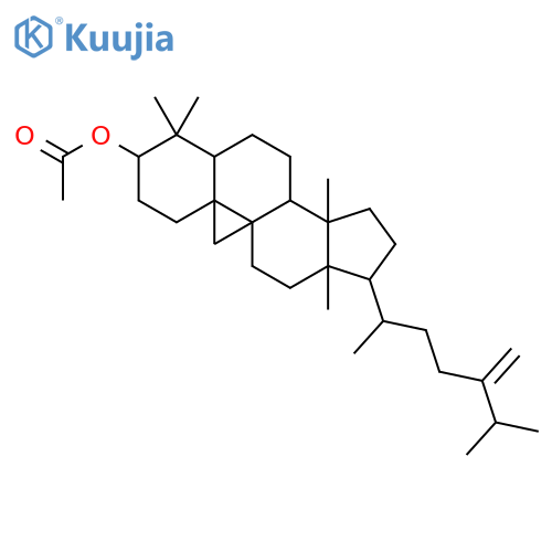 9,19-Cyclolanostan-3-ol,24-methylene-, 3-acetate, (3b)- structure