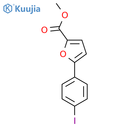Methyl 5-(4-iodophenyl)furan-2-carboxylate structure