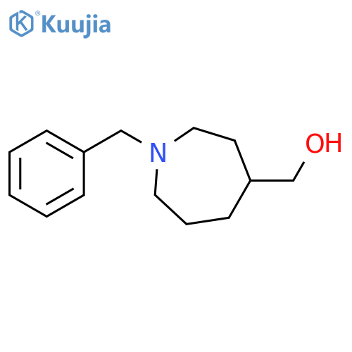 (1-benzylazepan-4-yl)methanol structure