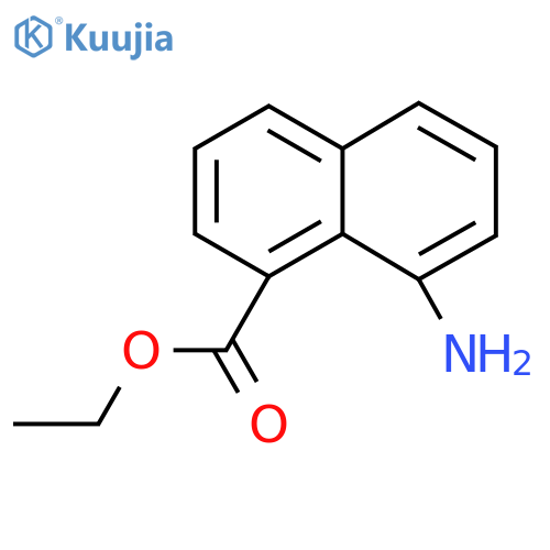 Ethyl 8-amino-1-naphthoate structure