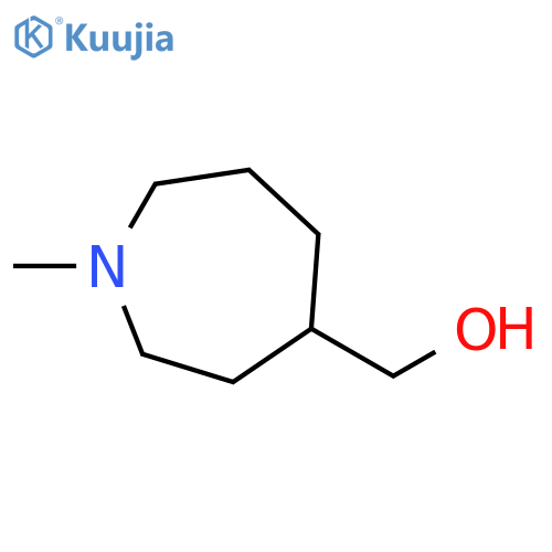 (1-Methyl-azepan-4-yl)-methanol structure