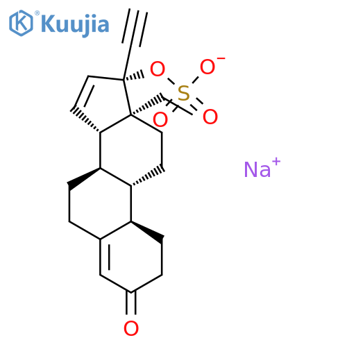 Gestodene Sulfate Sodium Salt structure