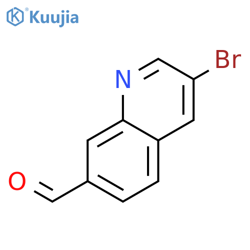 3-Bromoquinoline-7-carbaldehyde structure
