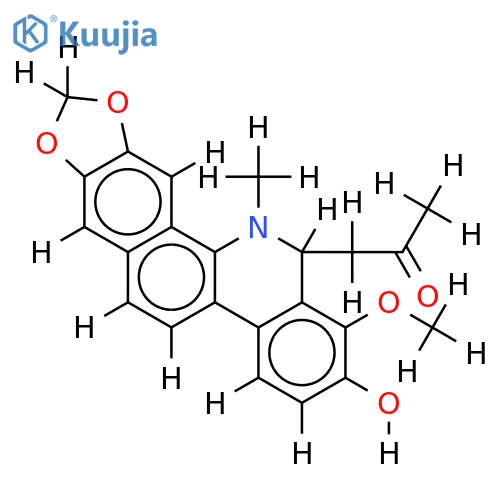 6-acetonyl-8-O-demethyldihydrochelerythrine structure