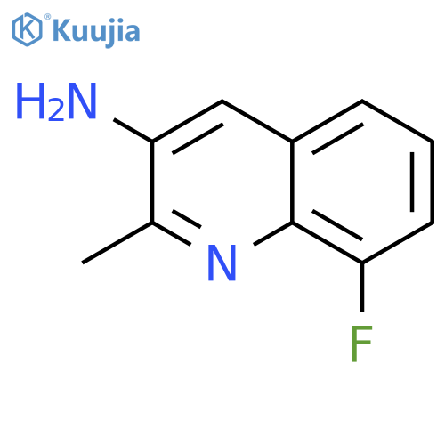 8-fluoro-2-methylquinolin-3-amine structure