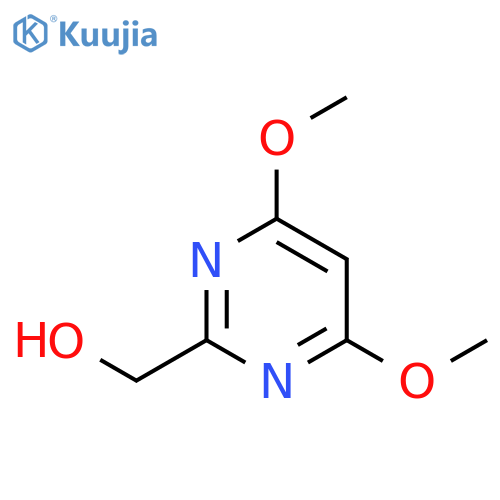 (4,6-Dimethoxypyrimidin-2-yl)methanol structure