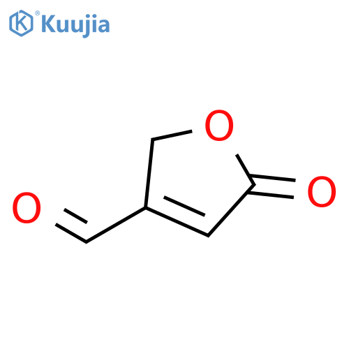 2,5-dihydro-5-oxo-3-Furancarboxaldehyde structure