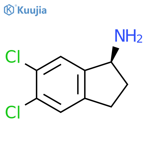 (1S)-5,6-Dichloroindanylamine structure