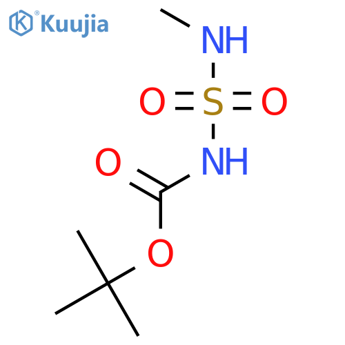 tert-Butyl N-(methylsulfamoyl)carbamate structure