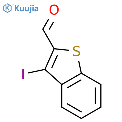 3-Iodobenzo[b]thiophene-2-carbaldehyde structure