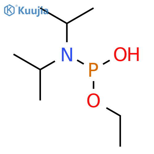 Phosphoramidous acid,bis(1-methylethyl)-, monoethyl ester (9CI) structure