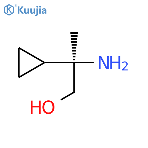 (R)-2-Amino-2-cyclopropylpropan-1-ol structure