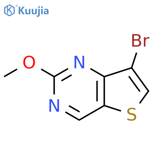 7-BROMO-2-METHOXYTHIENO[3,2-D]PYRIMIDINE structure